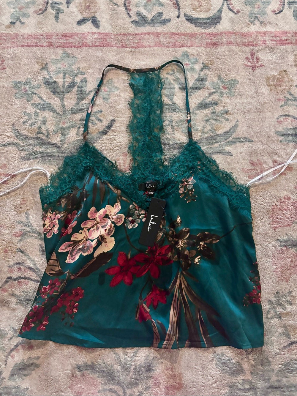 Lulus lace cami size large
